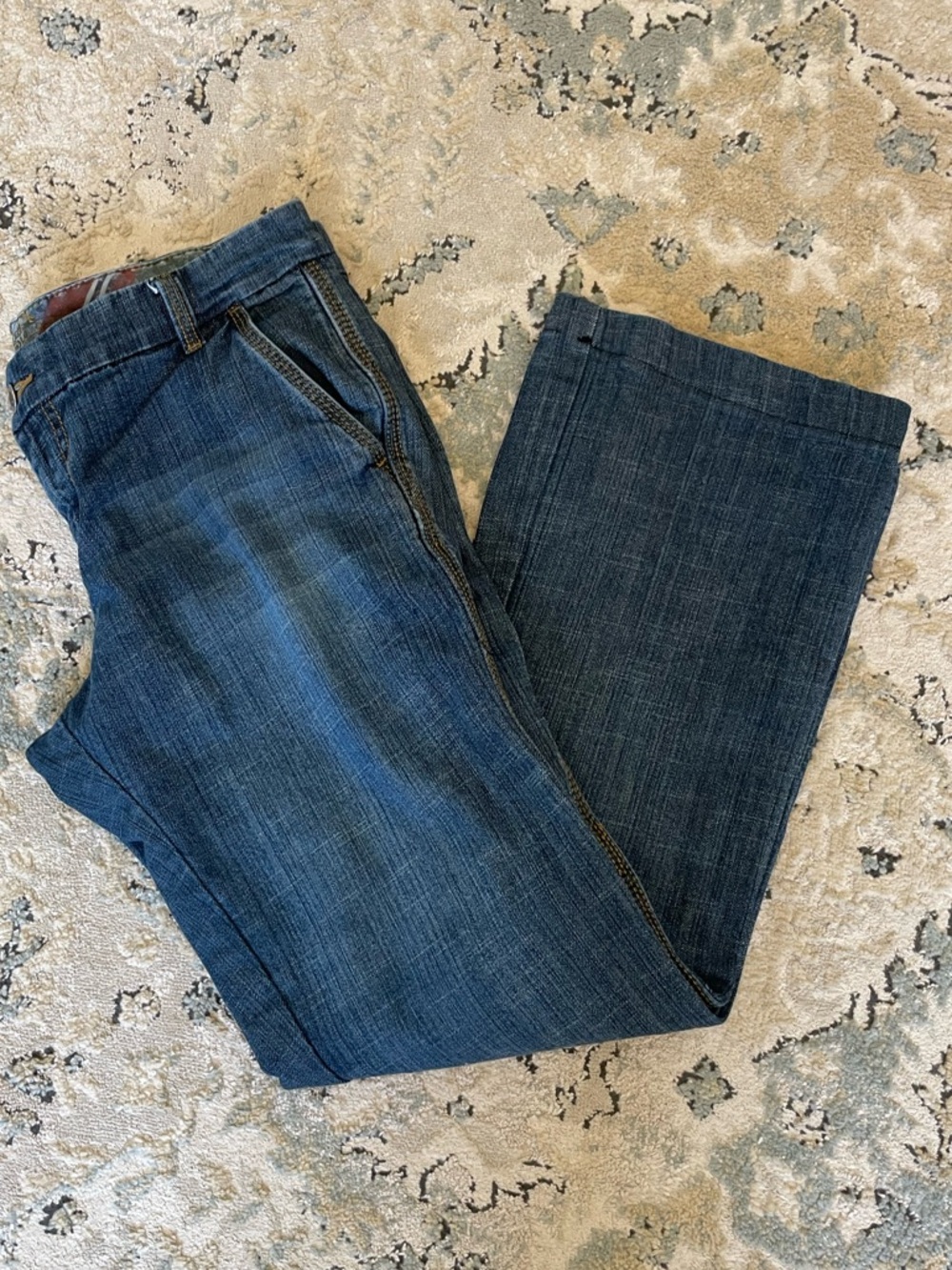 US POLO ASSN Medium Blue Jeans Mid Rise 8